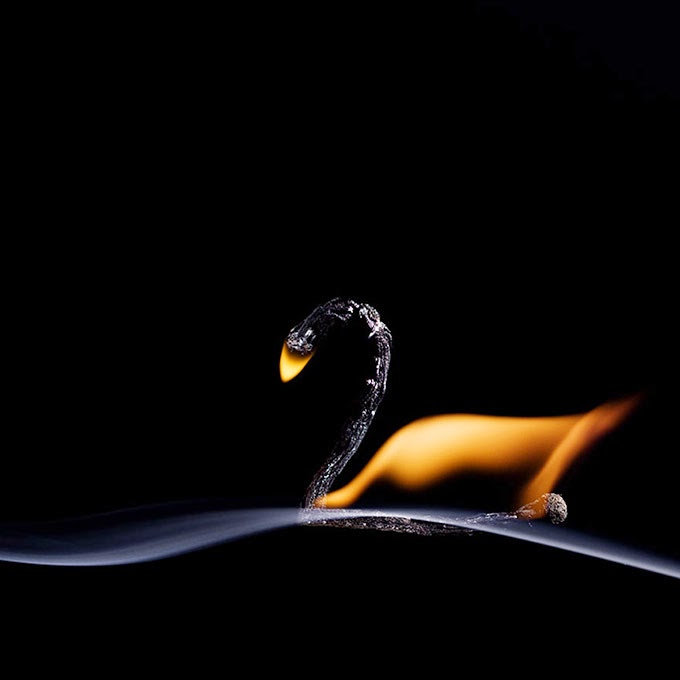 Cool Burning Matche Art by Stanislav Aristov
